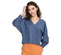 Blouse oversize Ã manches ballon femme Nife Bleu 36/38