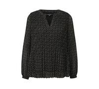 Blouse plissé en mousseline femme COMMA Noir 40