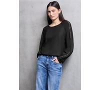 Blouse raglan avec détails de taille