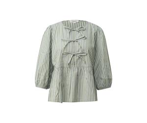 Blouse rayÃ©e Ã manches 3/4 avec fronces femme s.Oliver Vert 46