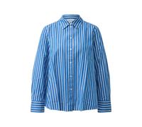 Blouse rayÃ©e en coton avec fronces et imprimÃ© all-over femme s.Oliver Bleu 44