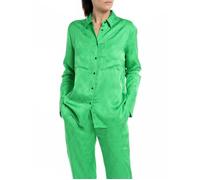 Blouse Replay W2121 - Sport Grey - Femme - Manches longues - Col classique XL