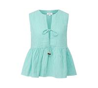 Blouse sans manches Ã la coupe dÃ©contractÃ©e avec dÃ©tail de nÅud femme s.Oliver Turquoise 36