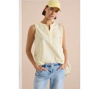 Blouse sans manches en seersucker