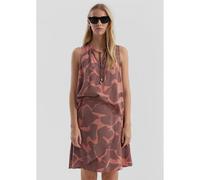 QS Chemisier marron / saumon, Taille XS
