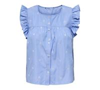 Blouse sans manches femme Only Amanda Bleu S