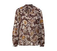 Blouse semi-transparente en mousseline avec imprimé all-over femme s.Oliver Marron 34
