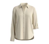 Blouse structurÃ©e Ã coupe classique avec un dos plus long. femme s.Oliver Beige 38