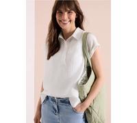 Blouse structurée à épaules tombantes