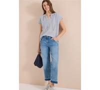 Blouse structurée à épaules tombantes