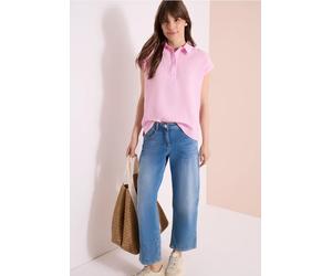 Blouse structurée à épaules tombantes