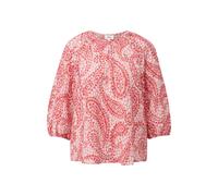 Blouse texturÃ©e Ã coupe dÃ©contractÃ©e avec fronces et manches raglan femme s.Oliver Rouge 36