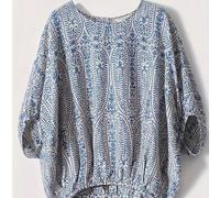 Blouse tissée à imprimé intégral pour femmes avec nœud dans le dos, convient pour les vacances, la maison, la plage, les sorties du soir, les voyages au printemps et en été L,M,S,XL,XXLFloral,graphiqu