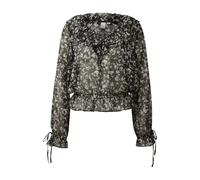 Blouse transparente et imprimÃ© floral femme QS Noir 42