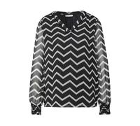 Blouse tunique en mousseline avec velours femme Cecil 36