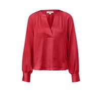 Blouse tunique en satin coupe décontractée femme s.Oliver Rouge 48