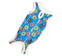 Blouses Chirurgicales pour Chat - Matériau en Coton, Combinaison De Stérilisation | Combinaison De Pulvérisation Respirante De 15 Pouces, 160g, De Récupération Anti-léchage pour La Protect