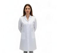 Blouses de travail pour femmes, manches longues, entreprises de nettoyage, ouvrière, domestique, femme de chambre Colf, Blanc, Medium