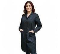 Blouses de travail pour femmes, manches longues, entreprises de nettoyage, ouvrière, domestique, femme de chambre Colf, Noir , Small