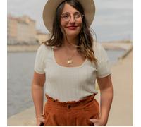 Blouses femmes Céleste ERABLE Blanc EU XL