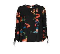 Blouses femmes Desigual GRAPHIC LOVE Noir EU S
