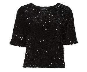 Blouses femmes Pieces PCKAM Noir EU L