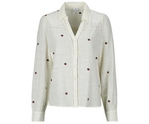 Blouses femmes Vero Moda VMJILLIAN LS SHIRT Beige EU M