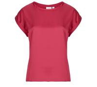 Blouses femmes Vila VIELLETTE S/S SATIN Rose FR 38
