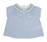 Blouses filles Cyrillus FLORENCIA Bleu 8 ans