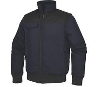 Blouson 2 en 1 NEWDELTA2 à manches amovibles bleu marine/noir TS - - NEWD2MNPT