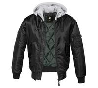 Blouson Ã capuche Brandit MA1 Noir 2XL