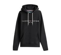 "BLOUSON À CAPUCHE CORE TOMMY LOGO HOMME S NOIR JET"