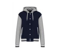 Blouson à capuche Kariban Bleu XS
