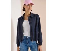 Cecil Blouson avec col chemisier urbain bleu foncé L