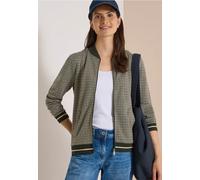 Blouson à motif pied-de-poule