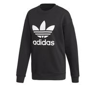 Adidas Originals Trefoil Crew Sweatshirt Blanc,Noir 36 Femme