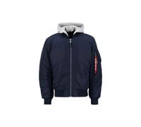 Blouson Alpha Industries MA-1 ZH Back EMB Bleu S