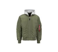 Blouson Alpha Industries MA-1 ZH Back EMB Vert S
