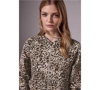 Blouson avec motif léopard