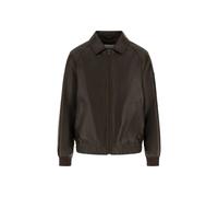 Blouson aviateur cuir Guess Marron 2XL