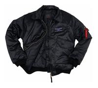 Blouson Aviateur CWU45 Bombers Noir - FOSTEX - Homme - Porte Clé REMOVE BEFORE FLIGHT XXL