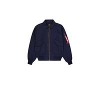 Alpha Industries Cwu 36/p Canvas Bomber Jacket Bleu 2XL Homme