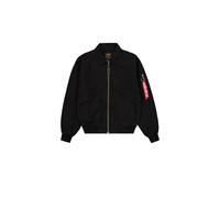 Alpha Industries Cwu 36/p Canvas Bomber Jacket Noir S Homme