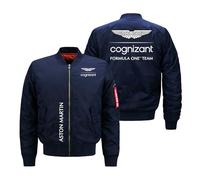 Blouson Aviateur Homme A.s.t.o.n M.a.r.ti.n, Veste de Randonnée avec Poches, Veste Demi-saison Militaire pour Homme, Vintage(Navy Blue,3XL)