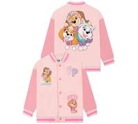 Blouson aviateur Pat'Patrouille, Veste Universitaire Everest Et Skye Pour Filles, Veste En Coton Filles, Rose 5-6 Ans