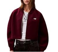 Blouson Aviateur Rouge Femme Calvin Klein Jeans Scuba XL