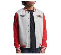 Blouson aviateur - SUPERDRY - Homme - Manches longues - Col boutonné - Gris XL