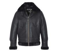 Blouson bombardier mouton Schott Noir M