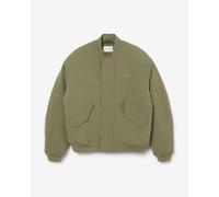 Blouson bomber en taffetas déperlant Lacoste vert - M