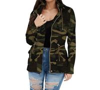 Blouson Bomber Femme Veste d'aviateur décontractée légante imprimée patchwork d'hiver Court De Moto côtelé léger matelassé manches longues d'été fine pour sportive